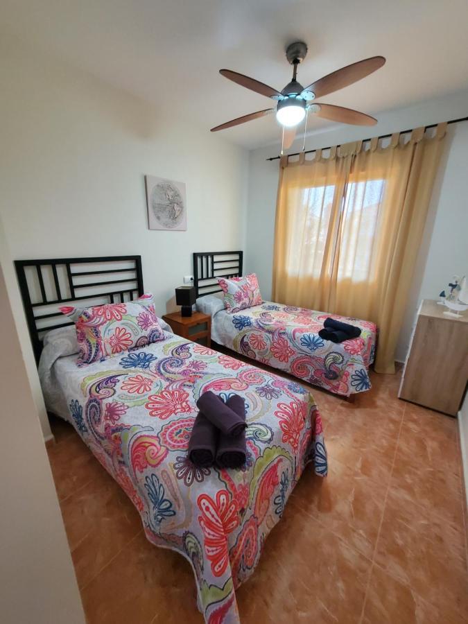 Ático dúplex con piscina privada y vistas al mar en Paraíso de Vera! Exterior foto