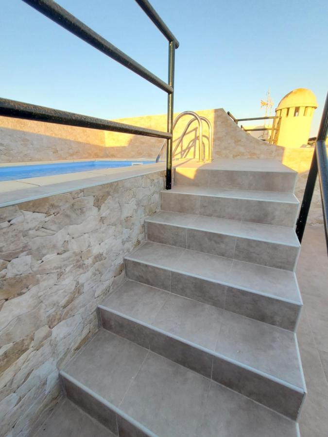 Ático dúplex con piscina privada y vistas al mar en Paraíso de Vera! Exterior foto
