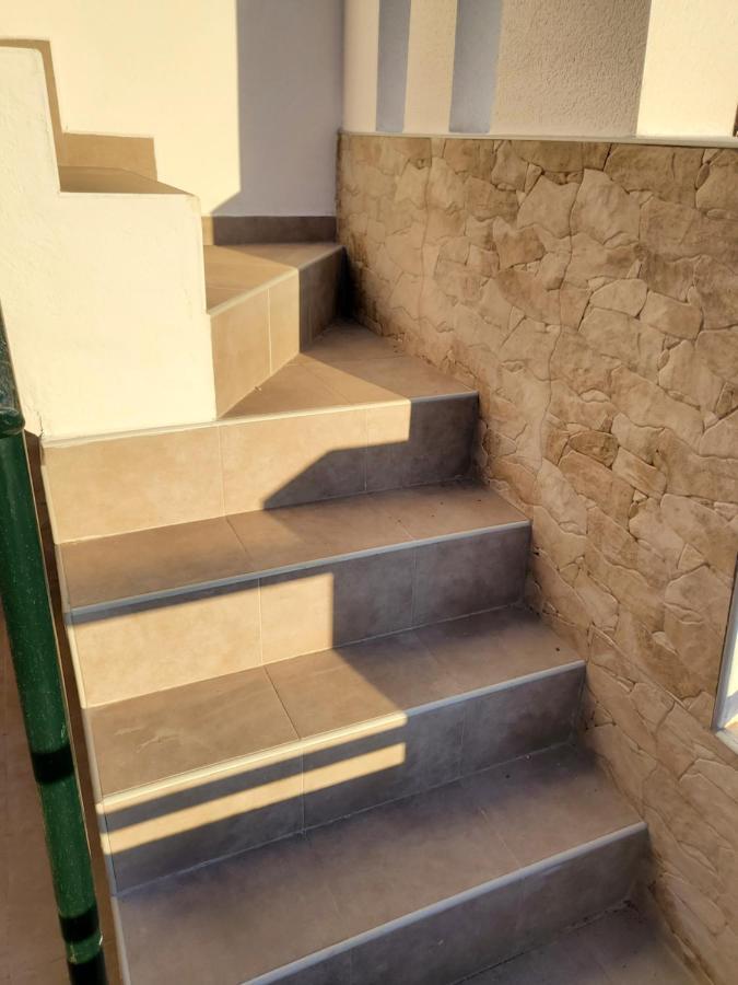 Ático dúplex con piscina privada y vistas al mar en Paraíso de Vera! Exterior foto