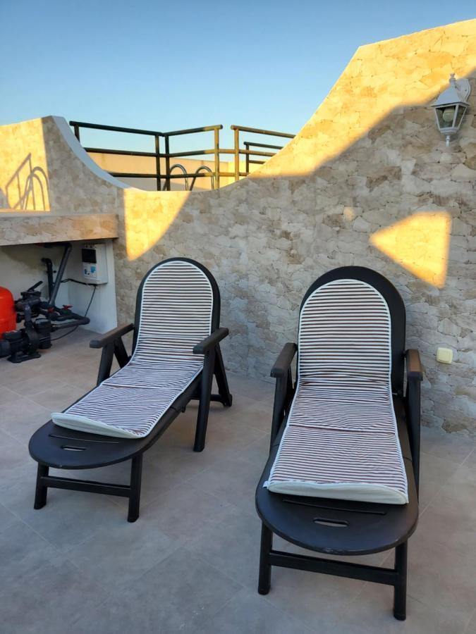 Ático dúplex con piscina privada y vistas al mar en Paraíso de Vera! Exterior foto