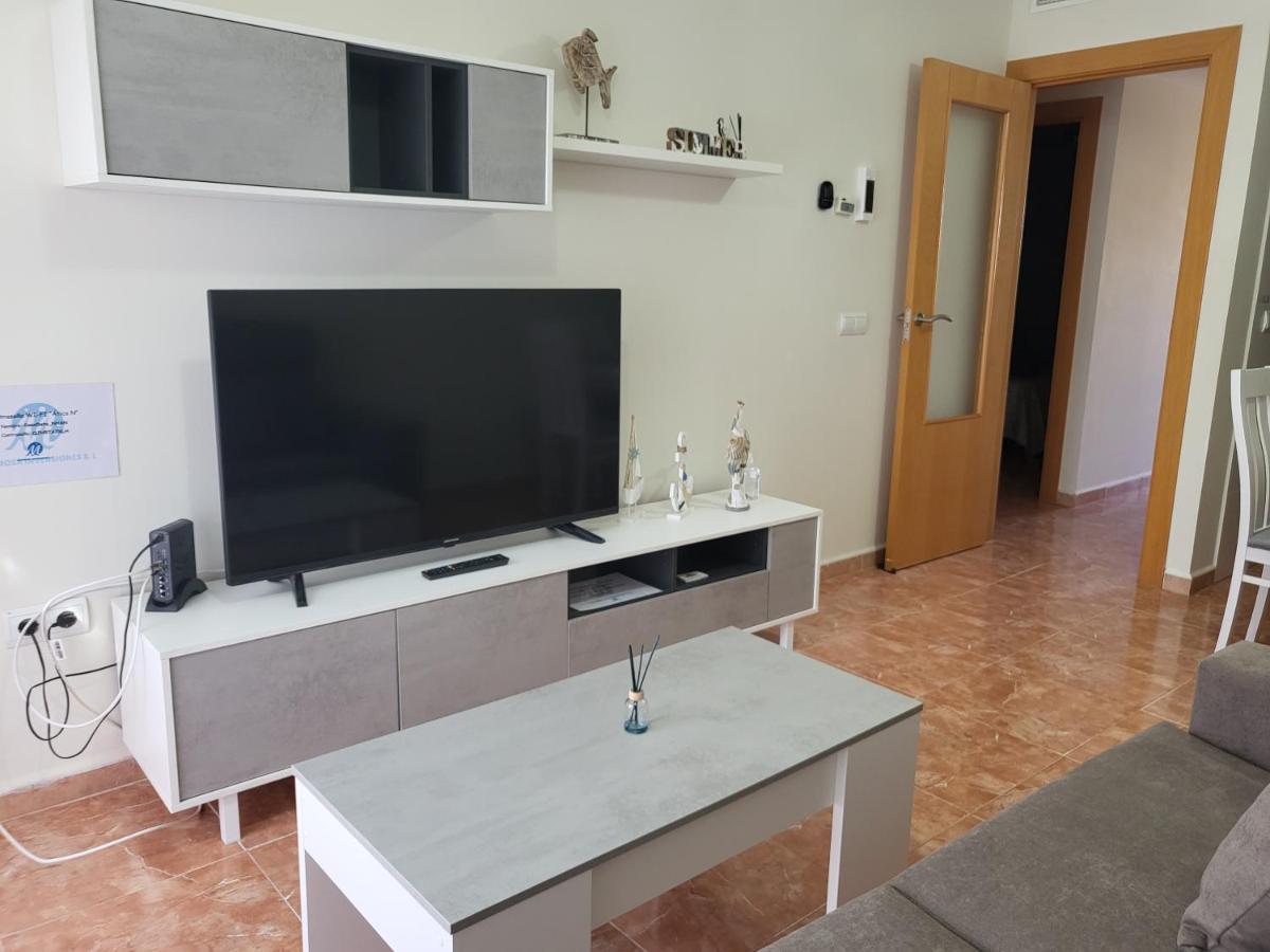 Ático dúplex con piscina privada y vistas al mar en Paraíso de Vera! Exterior foto